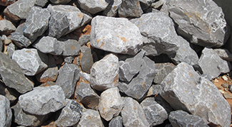 Photo of rock provided from Manco Services landscaping materials